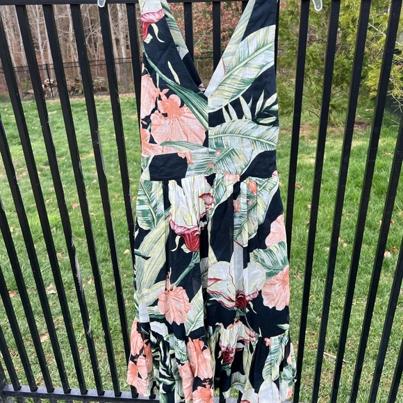NWT Ann Taylor Floral Tank Tropical Fun Dress size 0 - Picture 4 of 14